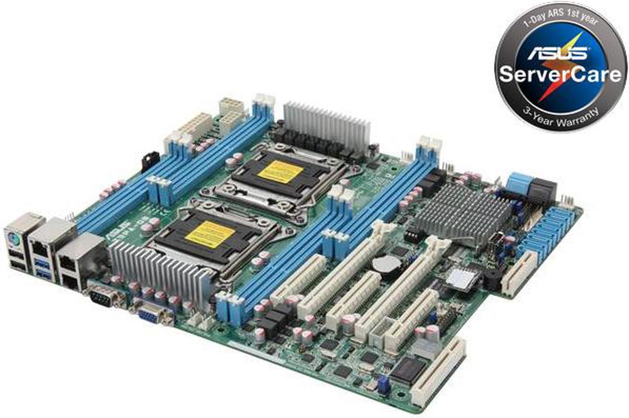 Alt view image 3 of 6 - ASUS Z9PA-D8 ATX Server Motherboard Dual LGA 2011 DDR3 1600/1333/1066
