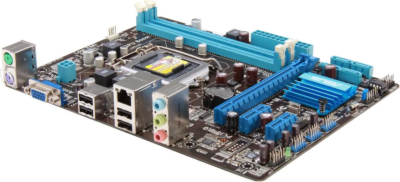 Main image of ASUS P8H61-M LX3 R2.0 LGA 1155 Intel H61 Micro ATX Intel Motherboard with UEFI BIOS