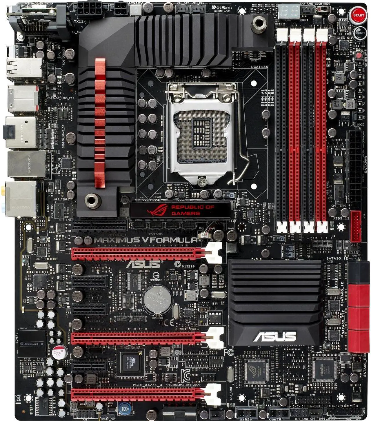 Main image of ROG Maximus V Formula/Assassins C3 Desktop Motherboard - Intel Z77 Express Chipset - Socket H2 LGA-1155