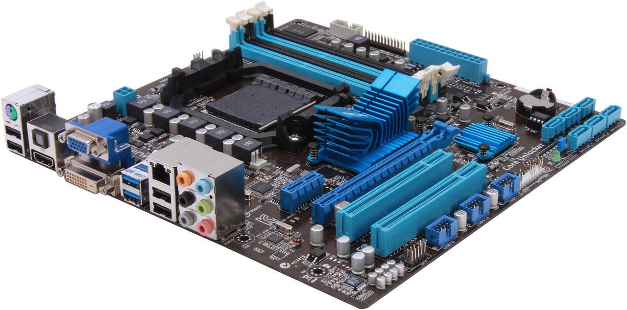 Main image of ASUS M5A78L-M/USB3 AM3+ AMD 760G + SB710 USB 3.0 HDMI uATX AMD Motherboard