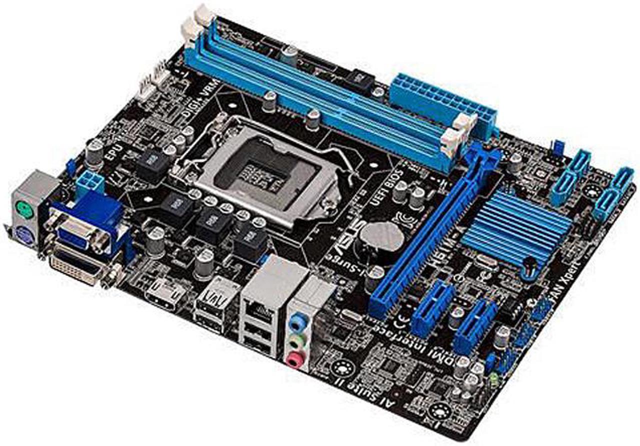 ASUS H61M-A LGA 1155 Intel H61(B3) HDMI Micro ATX Intel Motherboard