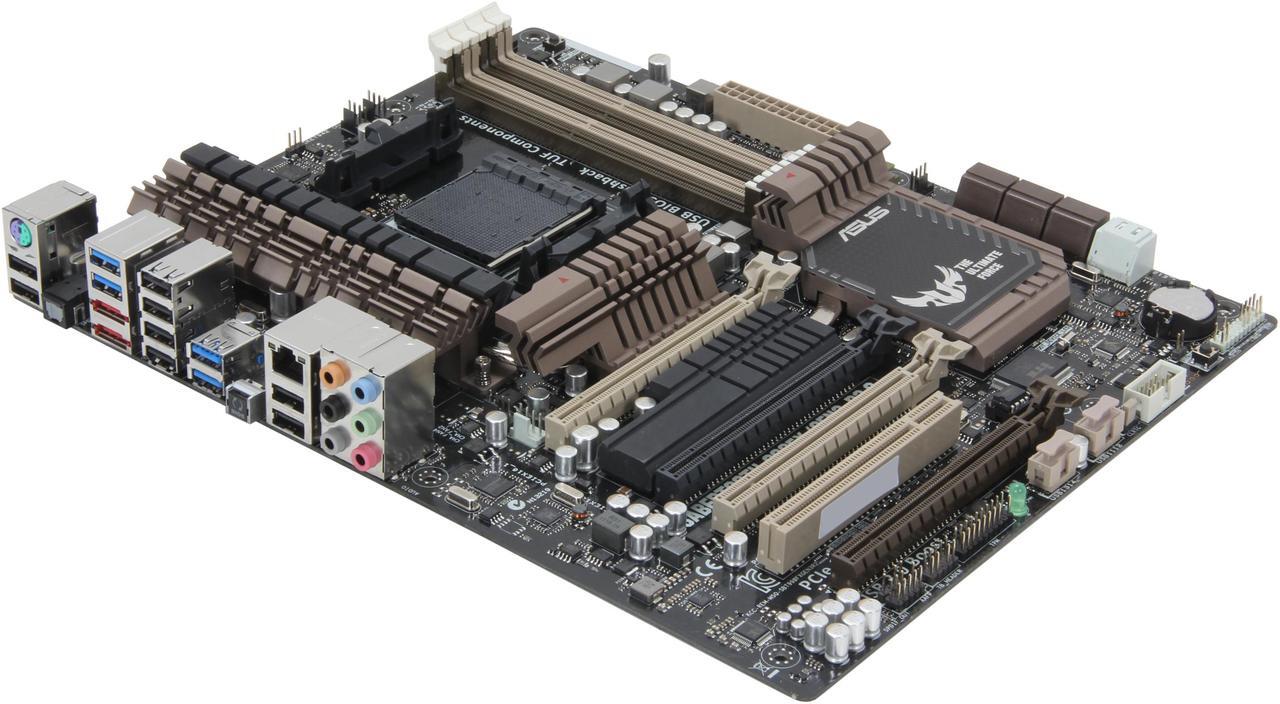 Main image of ASUS TUF SABERTOOTH 990FX/GEN3 R2.0 AM3+ AMD 990FX SATA 6Gb/s USB 3.0 ATX AMD Motherboard