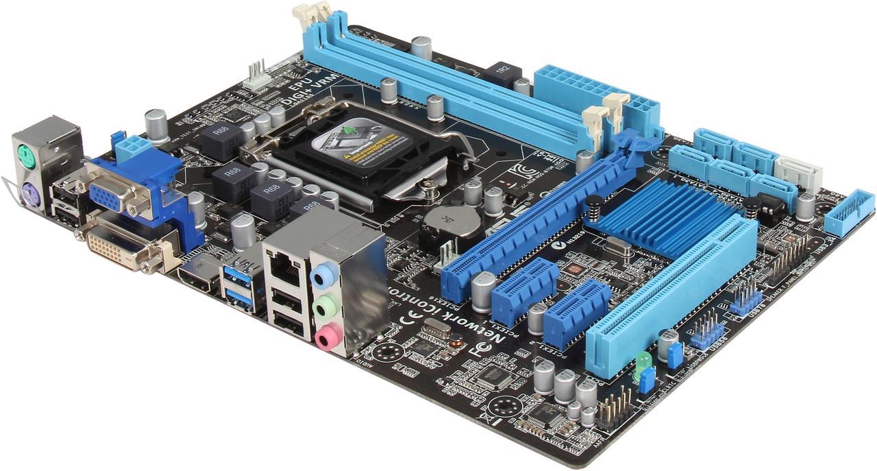 ASUS B75M-A LGA 1155 Intel B75 HDMI SATA 6Gb/s USB 3.0 Micro ATX Intel Motherboard