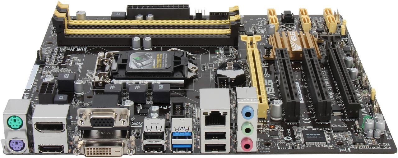 Alt view image 3 of 5 - ASUS Q87M-E/CSM LGA 1150 Intel Q87 HDMI SATA 6Gb/s USB 3.1 Micro ATX Intel Motherboard
