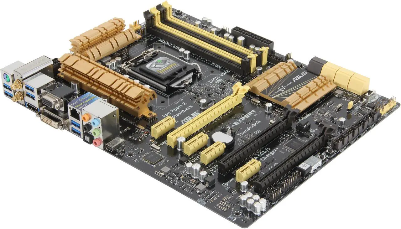 Main image of ASUS Z87-EXPERT LGA 1150 Intel Z87 HDMI USB 3.0 ATX Intel Motherboard