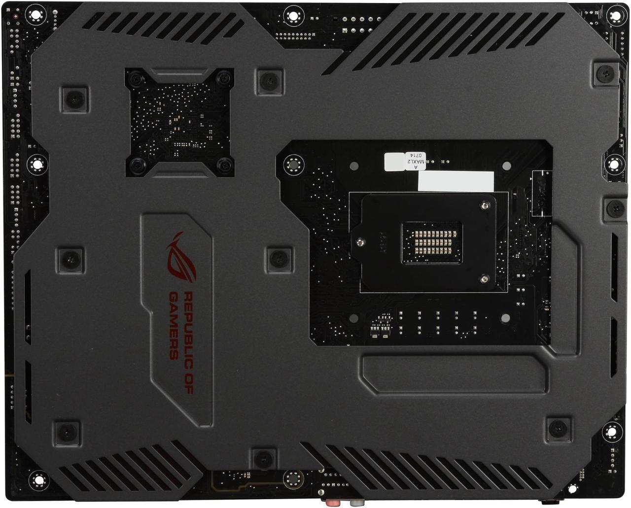 Alt view image 4 of 6 - ASUS MAXIMUS VI FORMULA LGA 1150 Intel Z87 HDMI SATA 6Gb/s USB 3.0 ATX gaming board with double-sided ROG Armor, 23C-degrees cooler CrossChill and 120dB SNR, 600ohm audio