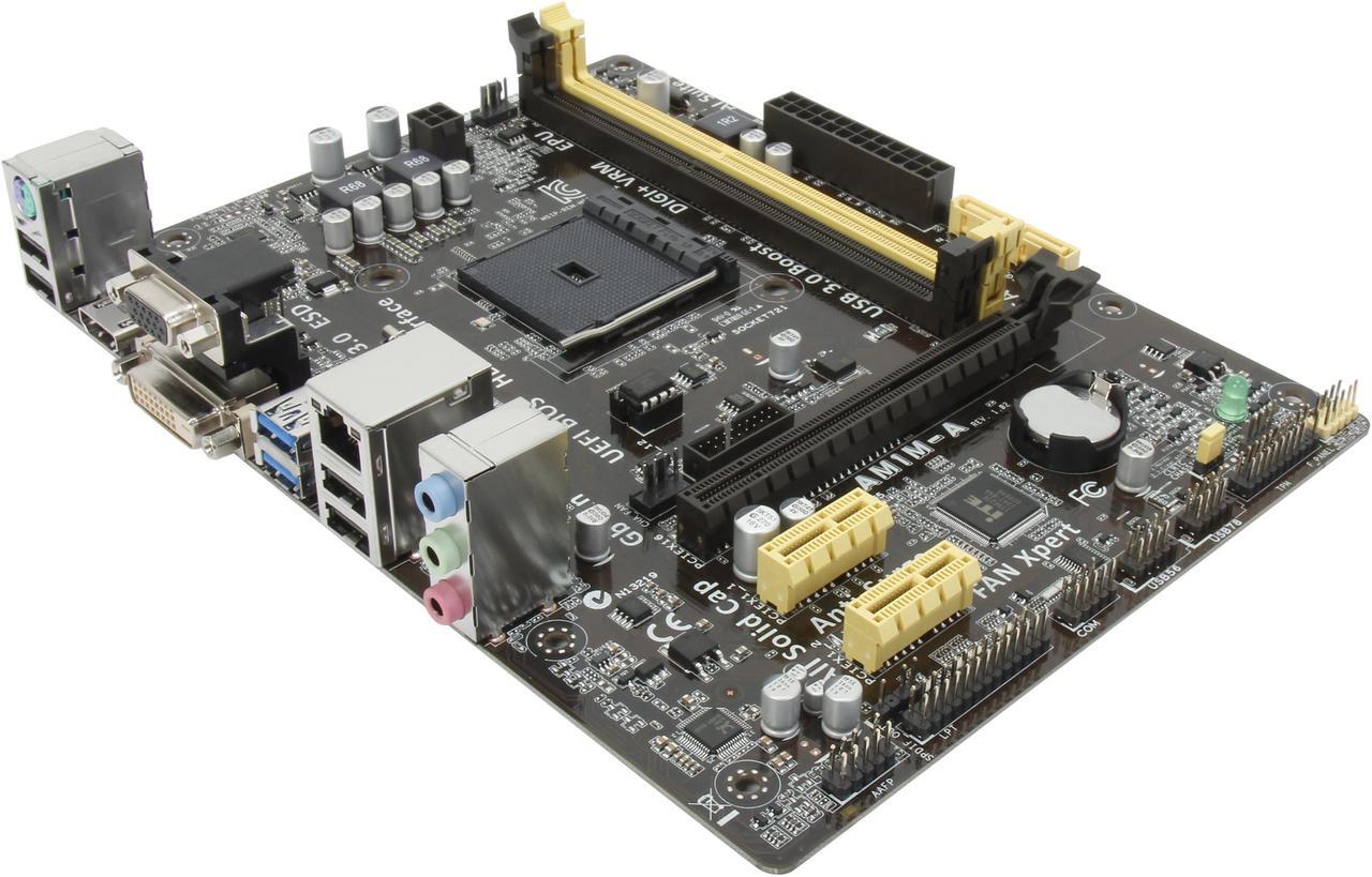 Main image of ASUS AM1M-A AM1 SATA 6Gb/s USB 3.0 HDMI Micro ATX AMD Motherboard