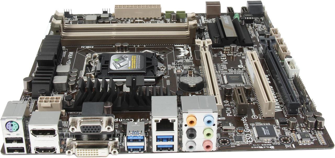 Alt view image 3 of 5 - ASUS VANGUARD B85 LGA 1150 HDMI SATA 6Gb/s USB 3.0 Micro ATX Intel Motherboard