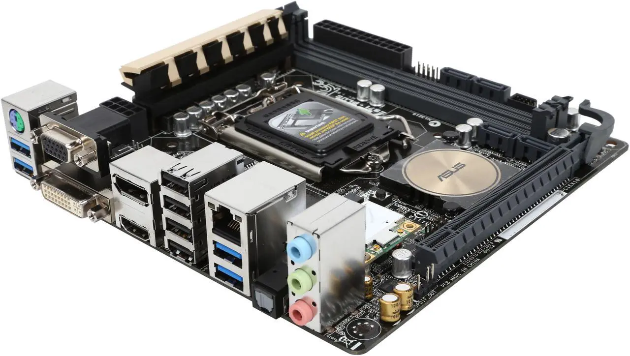 Main image of ASUS Z97I-PLUS LGA 1150 Intel Z97 HDMI USB 3.0 Mini ITX Intel Motherboard