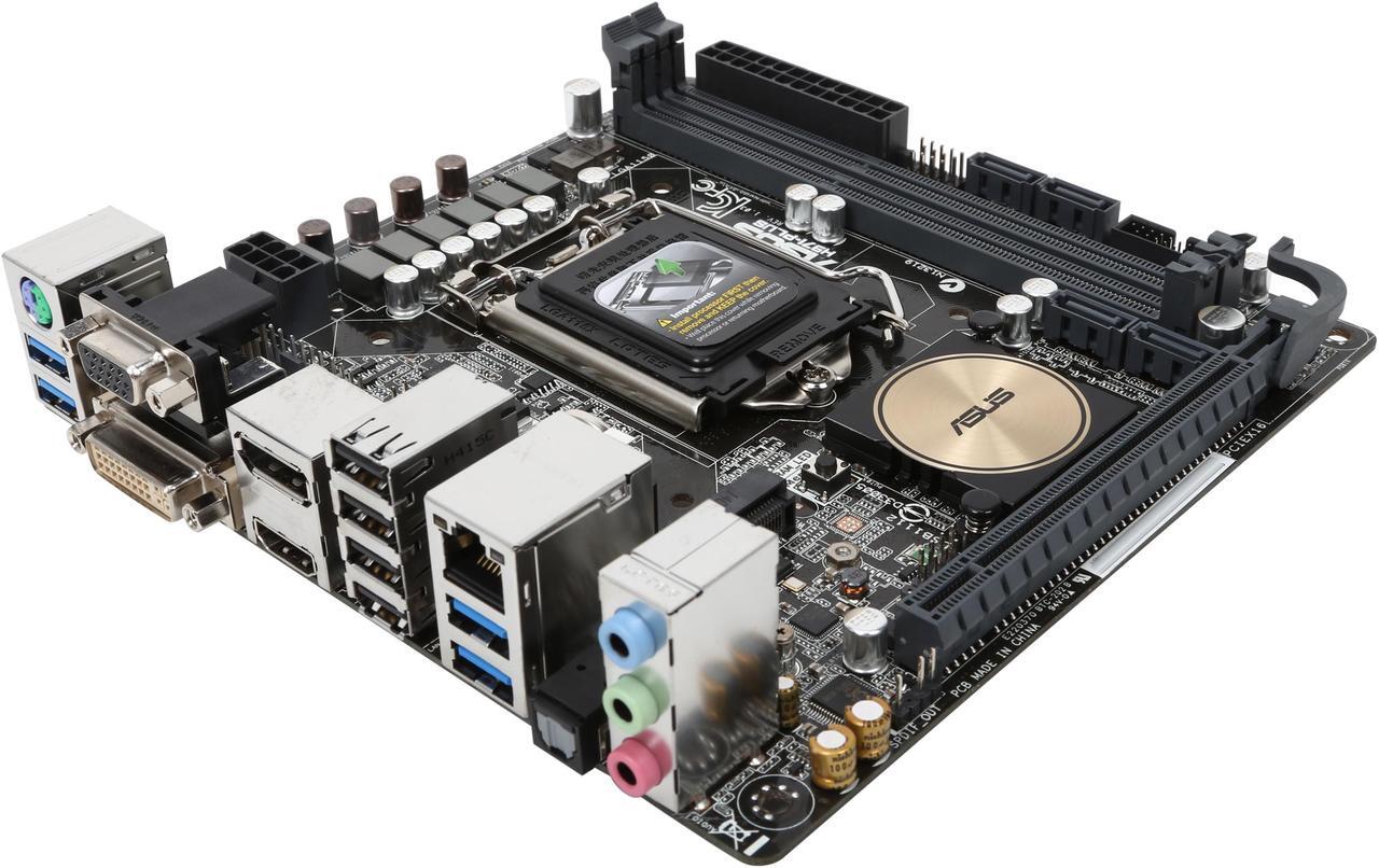 Main image of ASUS H97I-PLUS LGA 1150 Intel H97 HDMI USB 3.0 Mini ITX Intel Motherboard