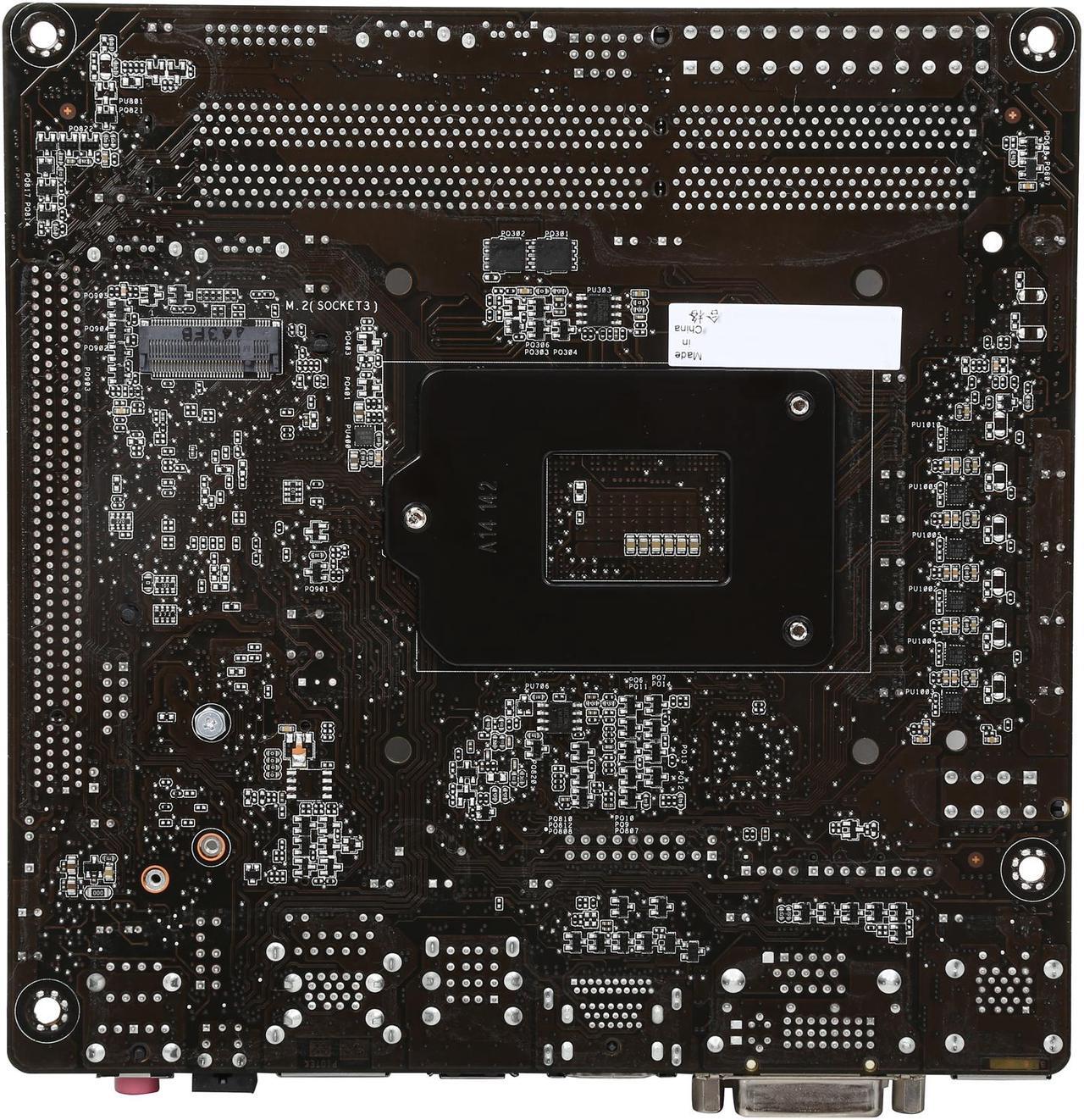 Alt view image 5 of 5 - ASUS H97I-PLUS LGA 1150 Intel H97 HDMI USB 3.0 Mini ITX Intel Motherboard