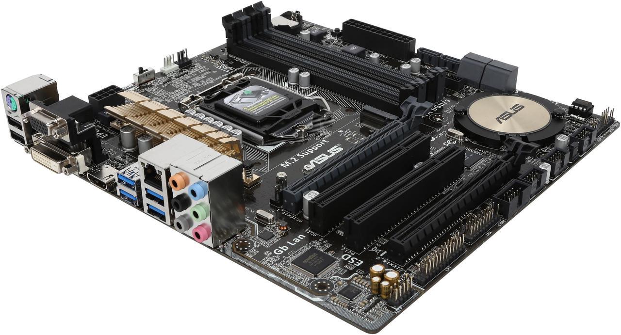 ASUS Z97M-PLUS LGA 1150 Intel Z97 HDMI SATA 6Gb/s USB 3.0 Micro ATX Intel Motherboard