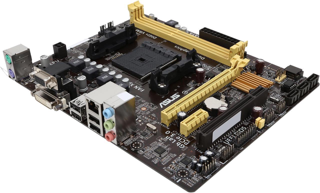Main image of ASUS A58M-K FM2+ AMD A58 (Bolton D2) Micro ATX AMD Motherboard