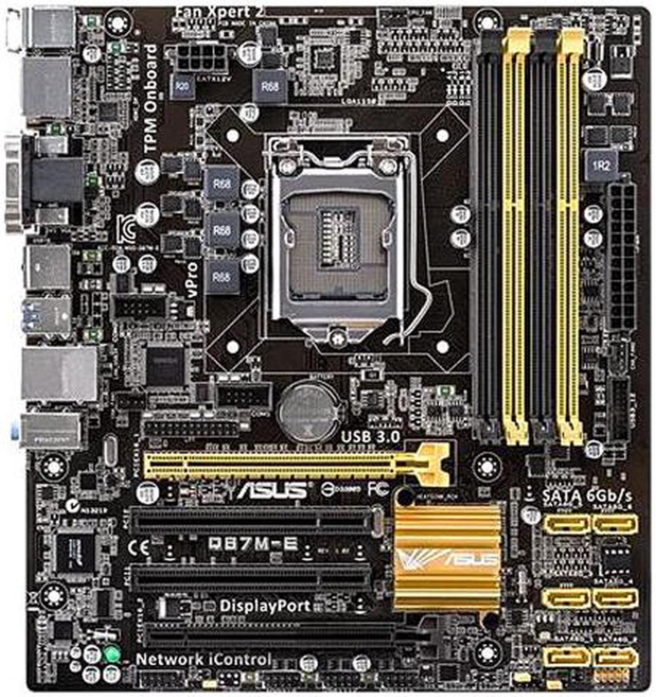 ASUS Q87M-E/CSM/SI LGA 1150 Intel Q87 HDMI SATA 6Gb/s USB 3.0 Micro ATX Intel Motherboard - OEM