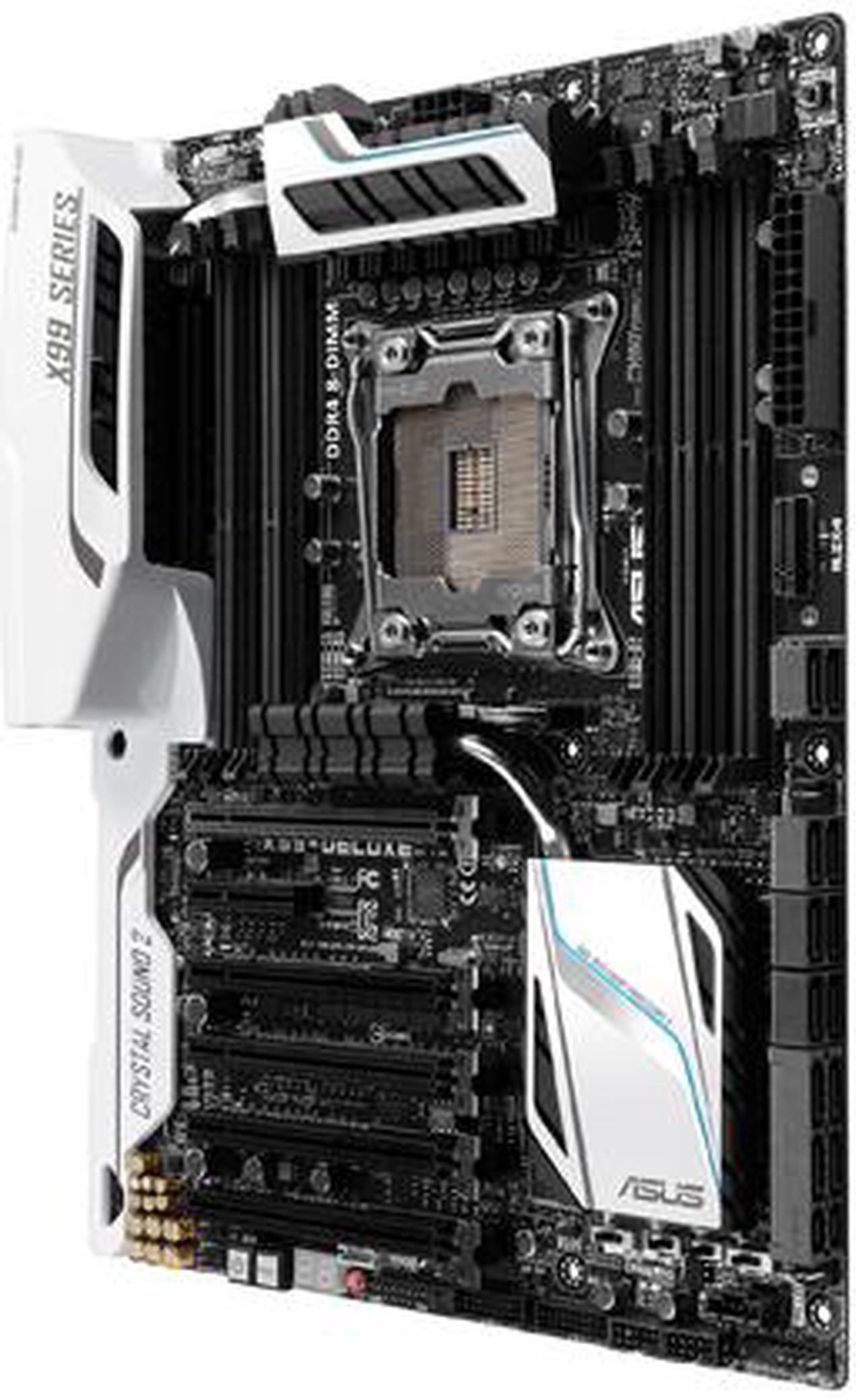 Alt view image 5 of 9 - ASUS X99-DELUXE LGA 2011-v3 Intel X99 SATA 6Gb/s USB 3.0 ATX Intel Motherboard