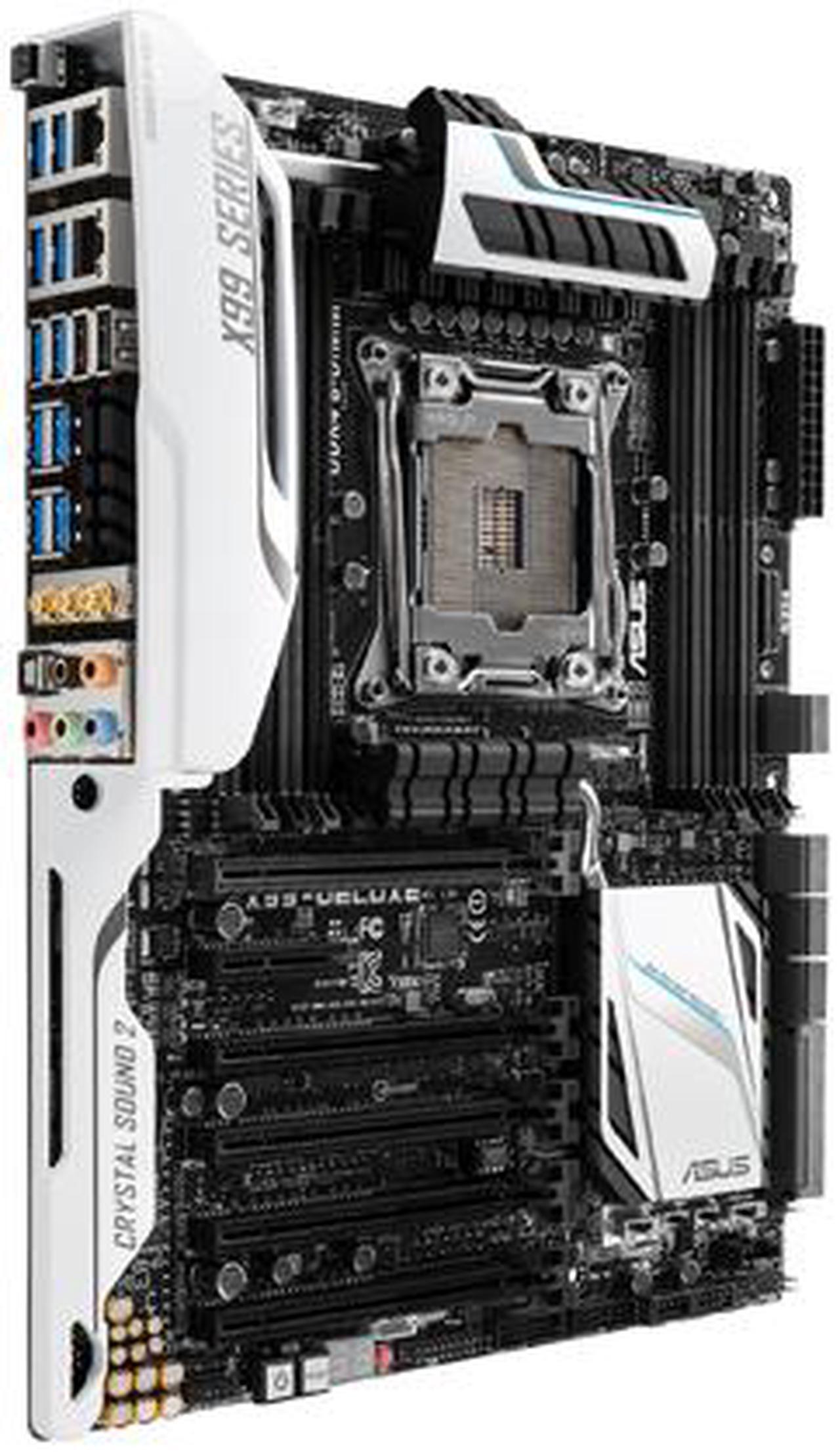 Alt view image 6 of 9 - ASUS X99-DELUXE LGA 2011-v3 Intel X99 SATA 6Gb/s USB 3.0 ATX Intel Motherboard