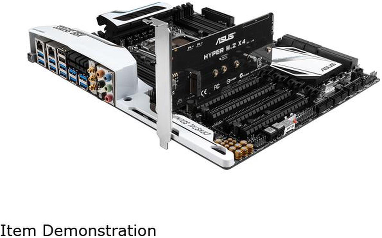 Alt view image 7 of 9 - ASUS X99-DELUXE LGA 2011-v3 Intel X99 SATA 6Gb/s USB 3.0 ATX Intel Motherboard