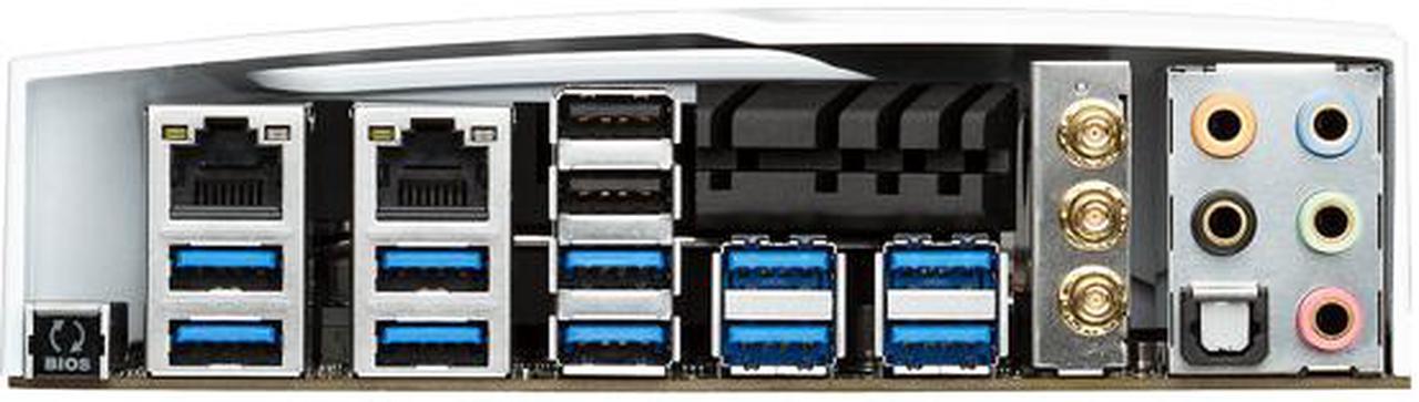 Alt view image 8 of 9 - ASUS X99-DELUXE LGA 2011-v3 Intel X99 SATA 6Gb/s USB 3.0 ATX Intel Motherboard