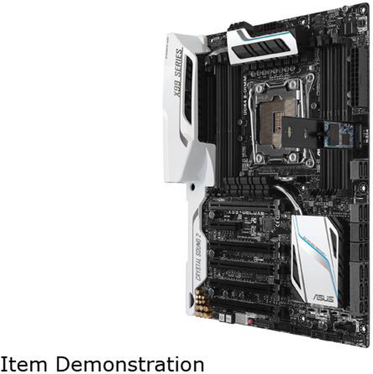 Alt view image 9 of 9 - ASUS X99-DELUXE LGA 2011-v3 Intel X99 SATA 6Gb/s USB 3.0 ATX Intel Motherboard