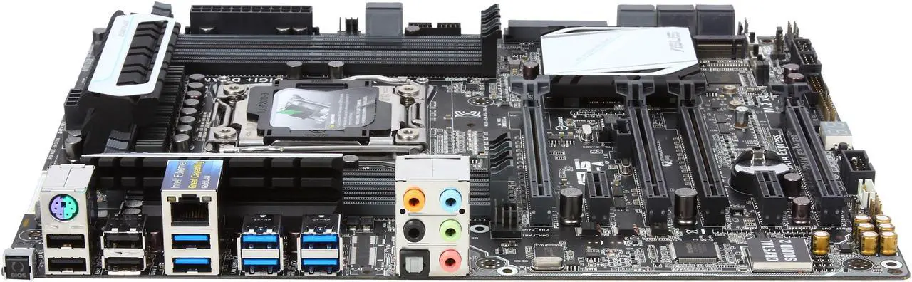 Alt view image 3 of 5 - ASUS X99-A LGA 2011-v3 Intel X99 USB 3.0 ATX Intel Motherboard