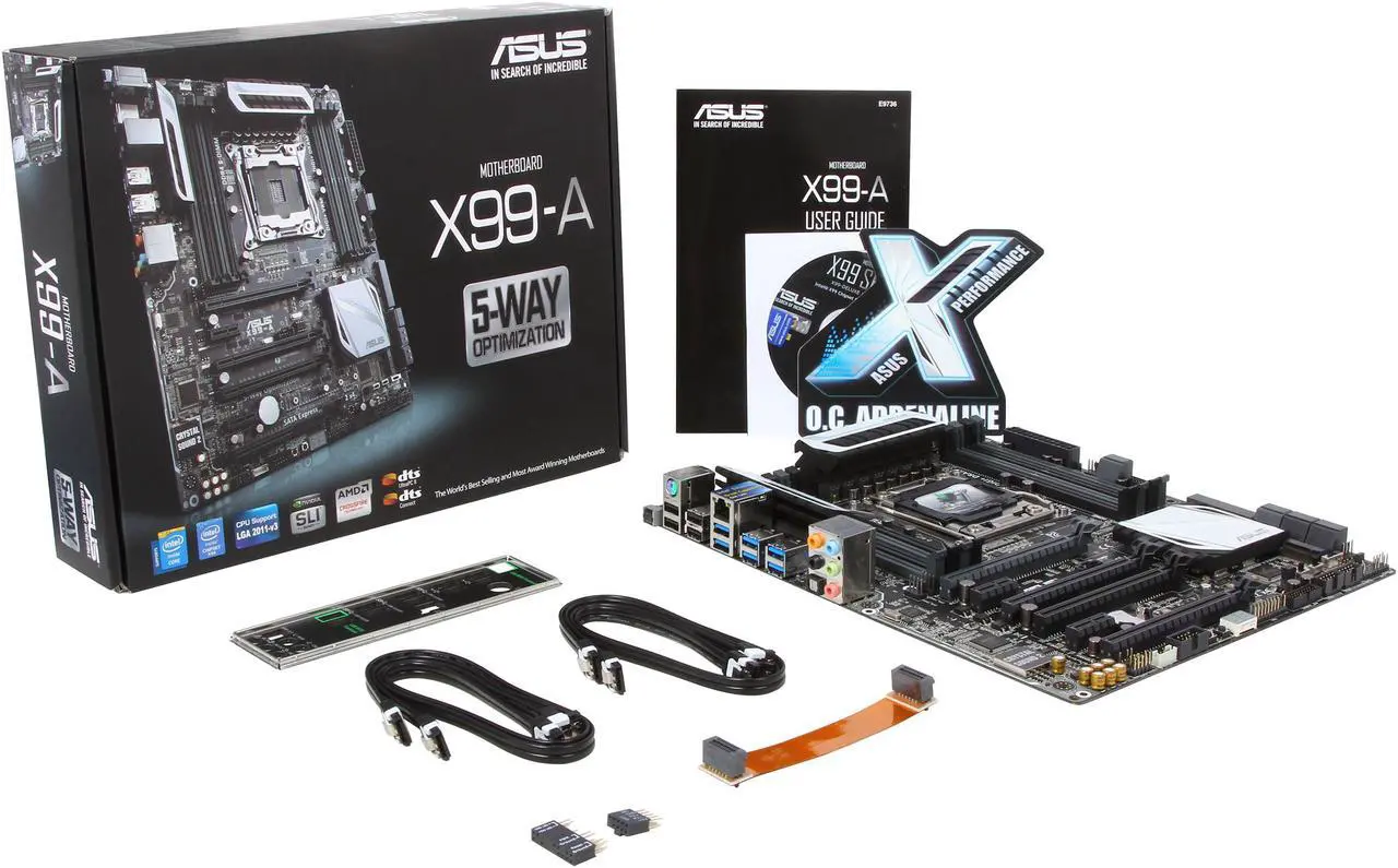 Alt view image 6 of 5 - ASUS X99-A LGA 2011-v3 Intel X99 USB 3.0 ATX Intel Motherboard