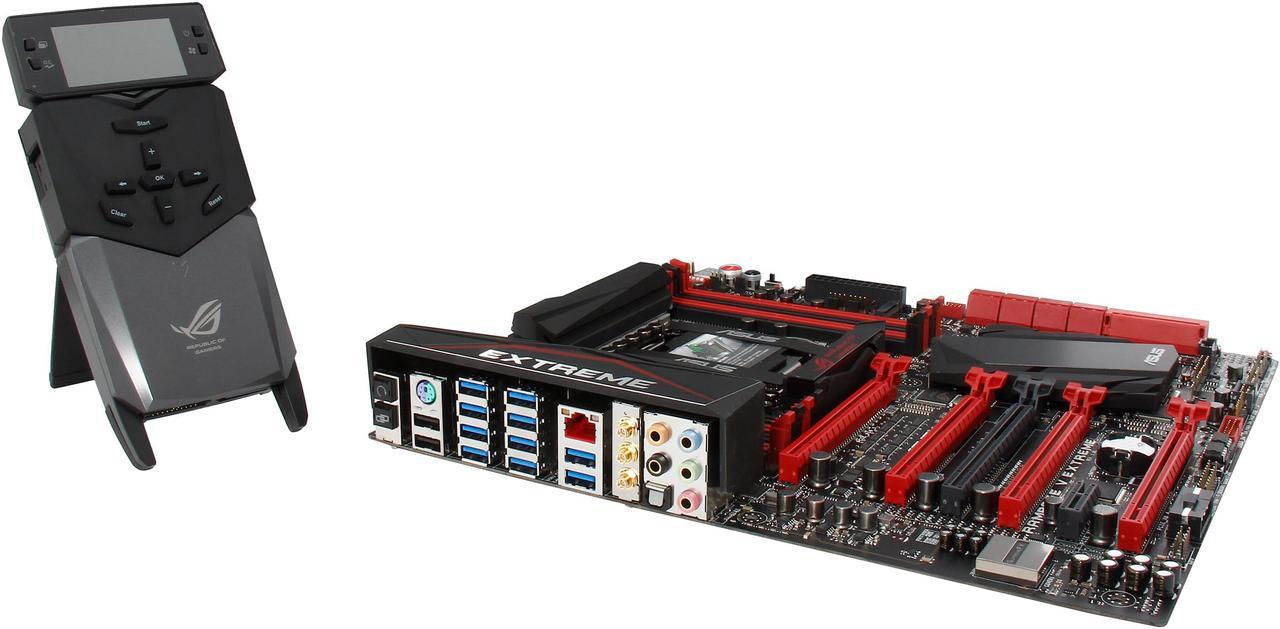 ASUS RAMPAGE V EXTREME LGA 2011-v3 Intel X99 SATA 6Gb/s USB 3.0 Extended ATX Intel Motherboard