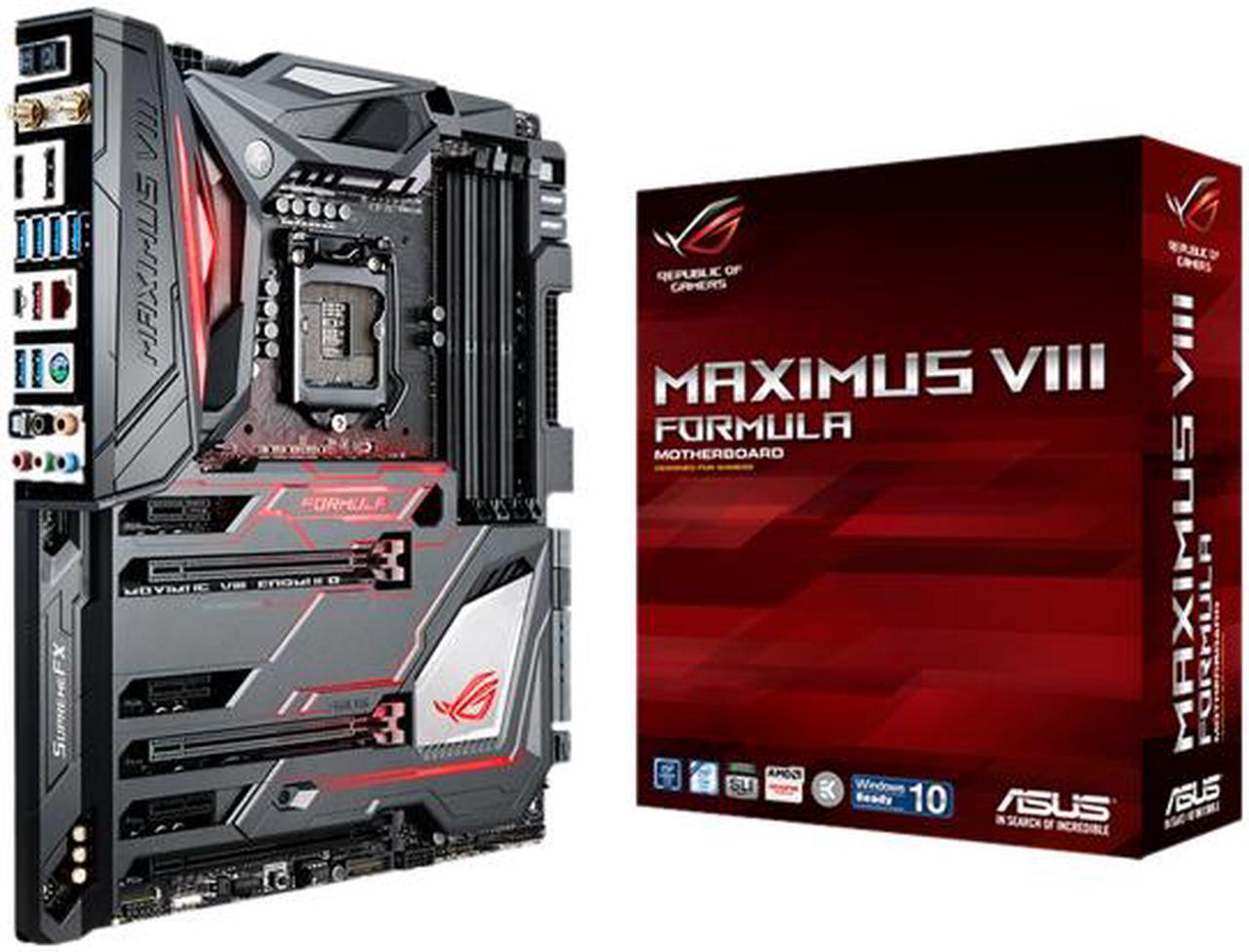 Alt view image 14 of 14 - ASUS ROG MAXIMUS VIII FORMULA LGA 1151 Intel Z170 HDMI SATA 6Gb/s USB 3.1 USB 3.0 ATX Intel Motherboard