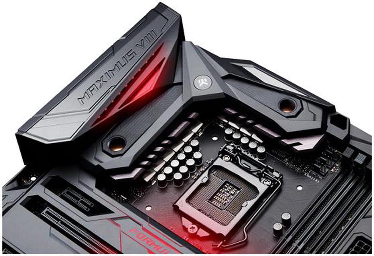 Alt view image 9 of 14 - ASUS ROG MAXIMUS VIII FORMULA LGA 1151 Intel Z170 HDMI SATA 6Gb/s USB 3.1 USB 3.0 ATX Intel Motherboard