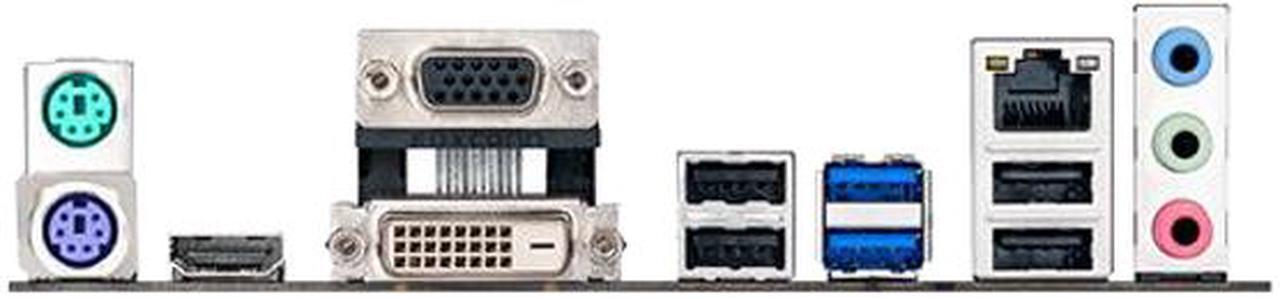 Alt view image 2 of 9 - Asus H81M-PLUS Desktop Motherboard - Intel H81 Chipset - Socket H3 LGA-1150