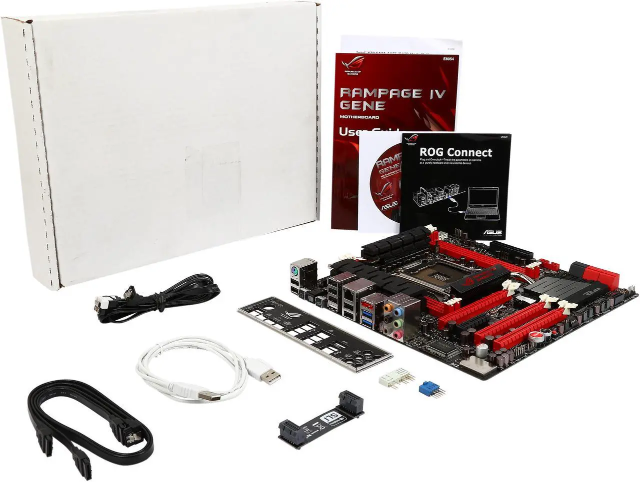 Alt view image 5 of 5 - ASUS RAMPAGE IV GENE-R LGA 2011 Intel X79 USB 3.0 Micro ATX Intel Motherboard - Certified - Grade A