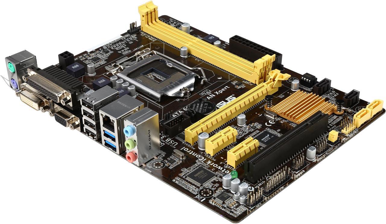 ASUS H81M-C/CSM-R LGA 1150 Intel H81 SATA 6Gb/s USB 3.0 Micro ATX Intel Motherboard Certified Refurbished