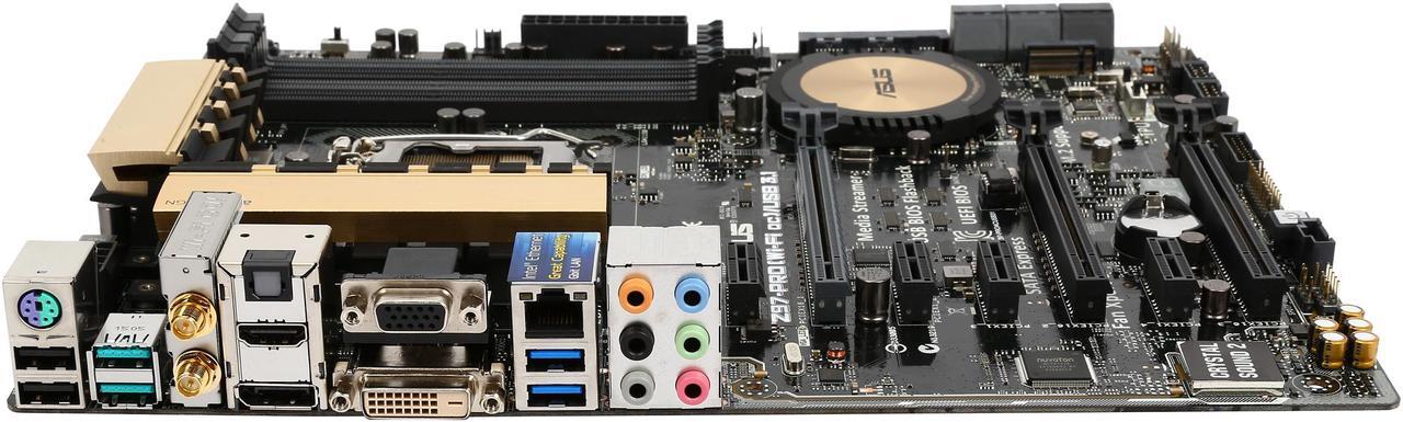 Alt view image 2 of 5 - ASUS Z97-PRO(Wi-Fi ac)/USB 3.1 LGA 1150 Intel Z97 HDMI SATA 6Gb/s USB 3.1 ATX Intel Motherboard