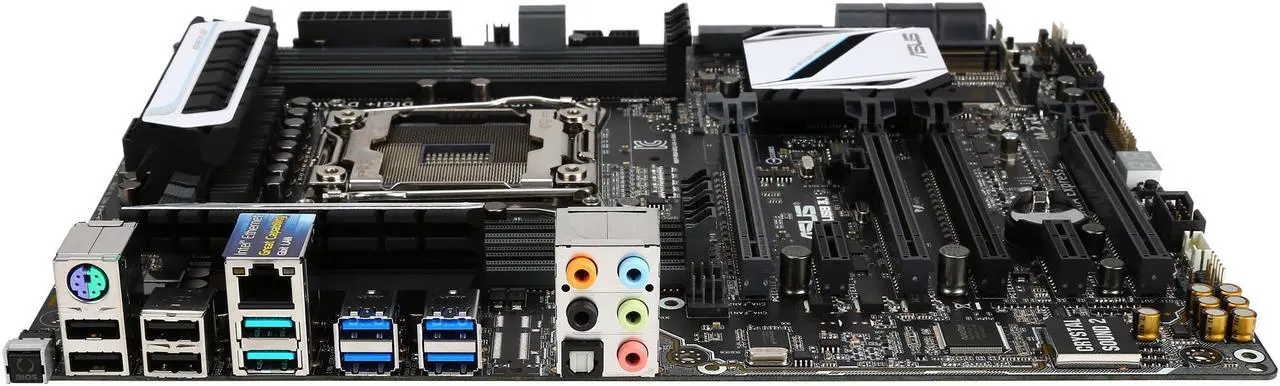 Alt view image 3 of 5 - ASUS X99-A/USB 3.1 LGA 2011-v3 Intel X99 USB 3.1 USB 3.0 ATX Intel Motherboard