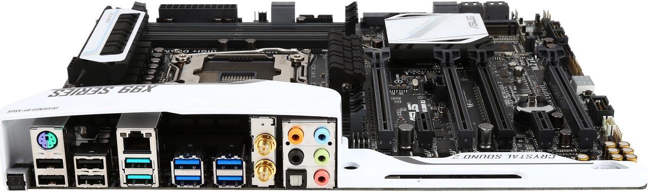 Alt view image 3 of 5 - ASUS X99-PRO/USB 3.1 LGA 2011-v3 Intel X99 USB 3.1 ATX Intel Motherboard