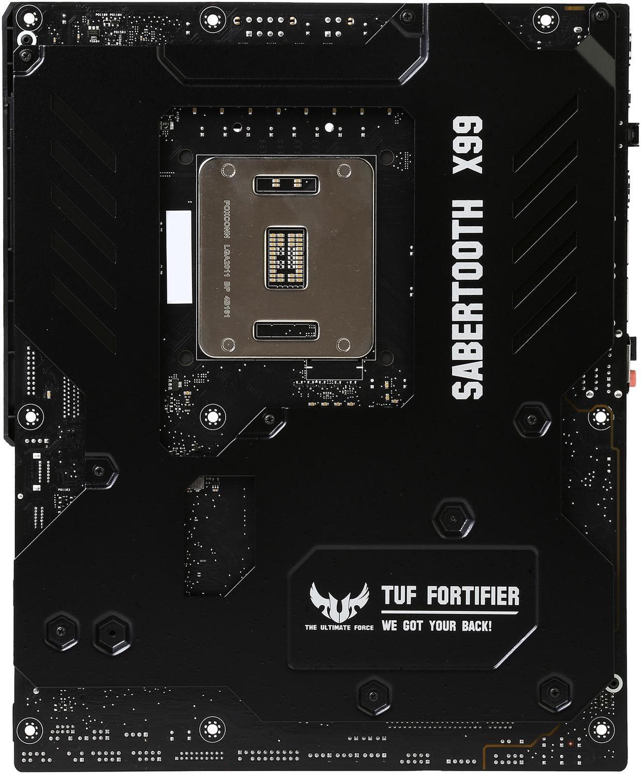 Alt view image 5 of 5 - ASUS TUF SABERTOOTH X99 LGA 2011-v3 Intel X99 USB 3.1 USB 3.0 ATX Intel Motherboard
