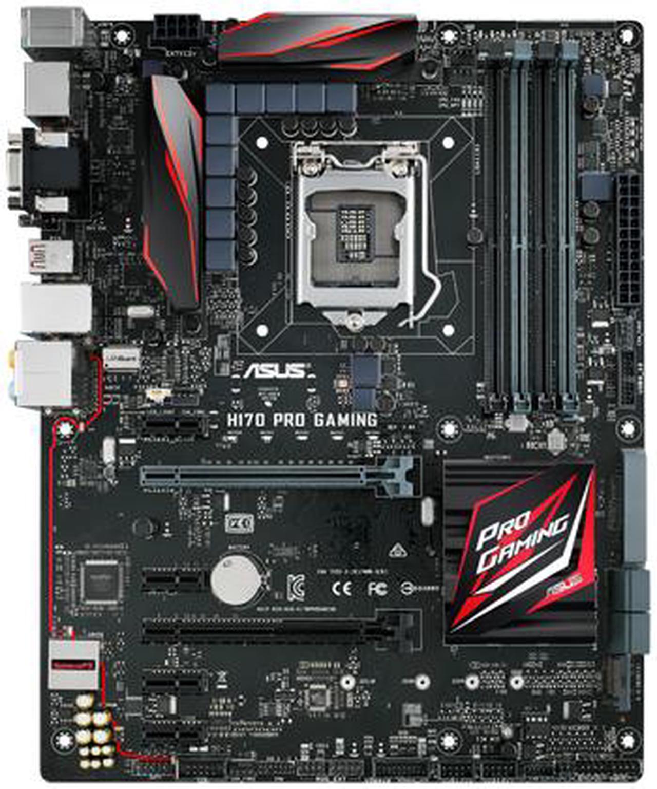 Alt view image 4 of 12 - ASUS H170 PRO GAMING LGA 1151 Intel H170 HDMI SATA 6Gb/s USB 3.1 ATX Intel Motherboard