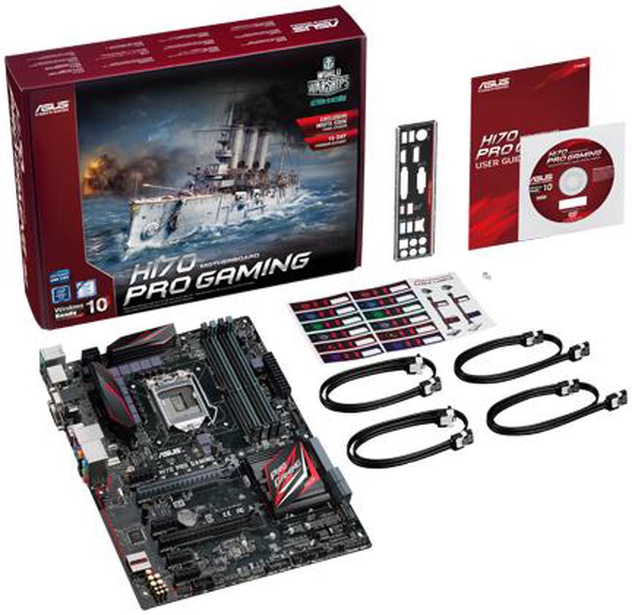 Alt view image 8 of 12 - ASUS H170 PRO GAMING LGA 1151 Intel H170 HDMI SATA 6Gb/s USB 3.1 ATX Intel Motherboard