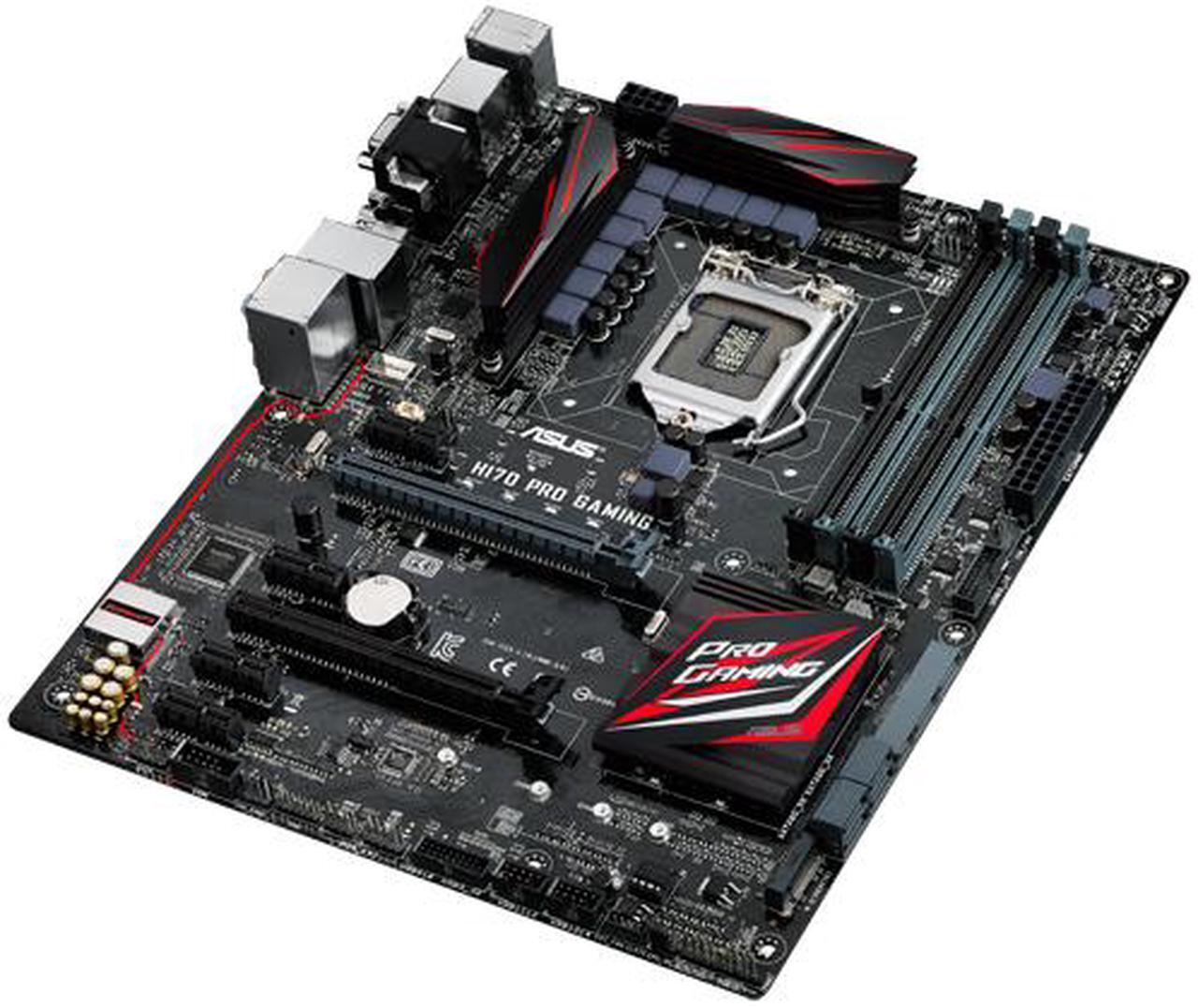 Alt view image 3 of 12 - ASUS H170 PRO GAMING LGA 1151 Intel H170 HDMI SATA 6Gb/s USB 3.1 ATX Intel Motherboard
