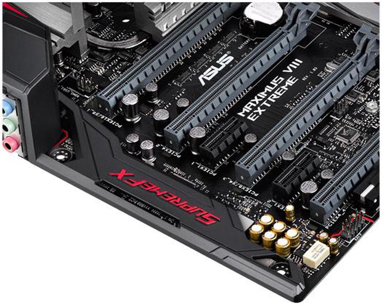 Alt view image 5 of 9 - ASUS ROG MAXIMUS VIII EXTREME LGA 1151 Intel Z170 Intel USB 3.1 USB 3.0 U.2 Extended ATX Intel Gaming Motherboard
