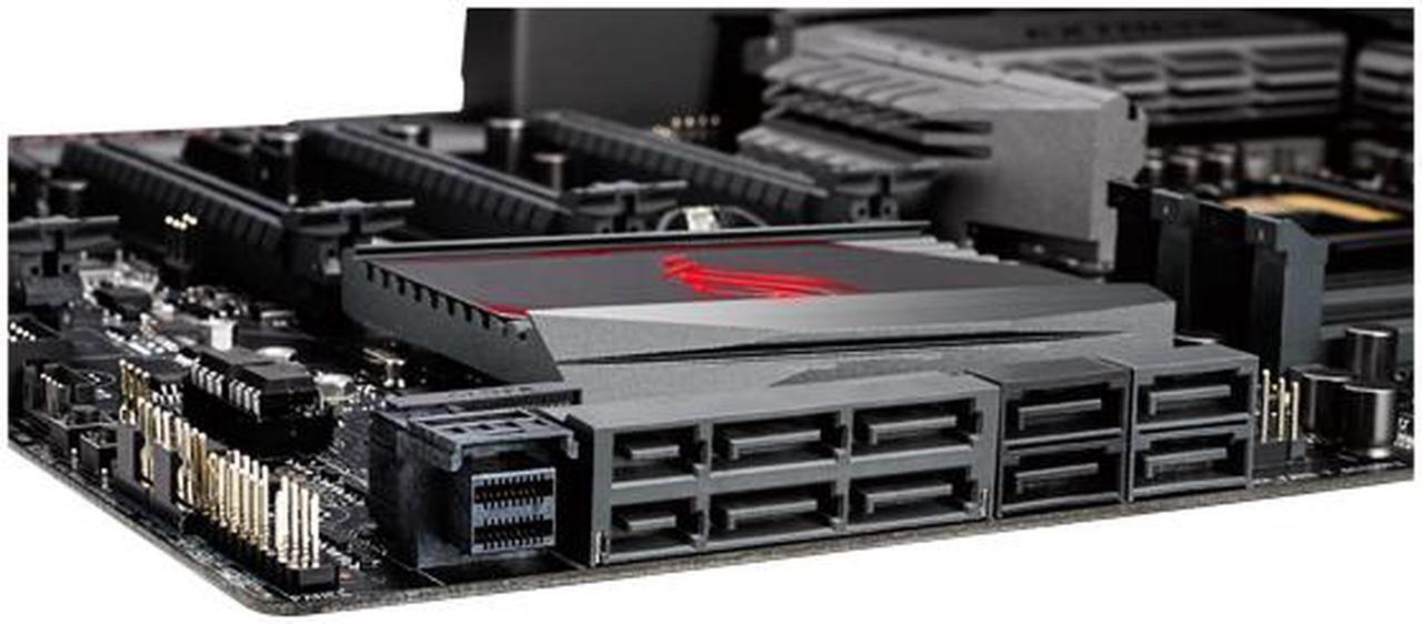 Alt view image 7 of 9 - ASUS ROG MAXIMUS VIII EXTREME LGA 1151 Intel Z170 Intel USB 3.1 USB 3.0 U.2 Extended ATX Intel Gaming Motherboard