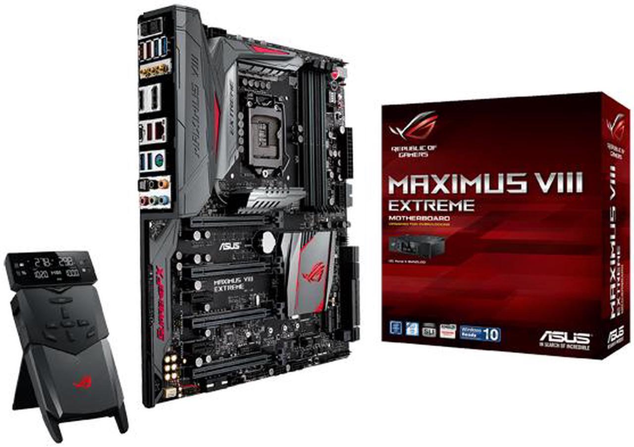 Alt view image 9 of 9 - ASUS ROG MAXIMUS VIII EXTREME LGA 1151 Intel Z170 Intel USB 3.1 USB 3.0 U.2 Extended ATX Intel Gaming Motherboard