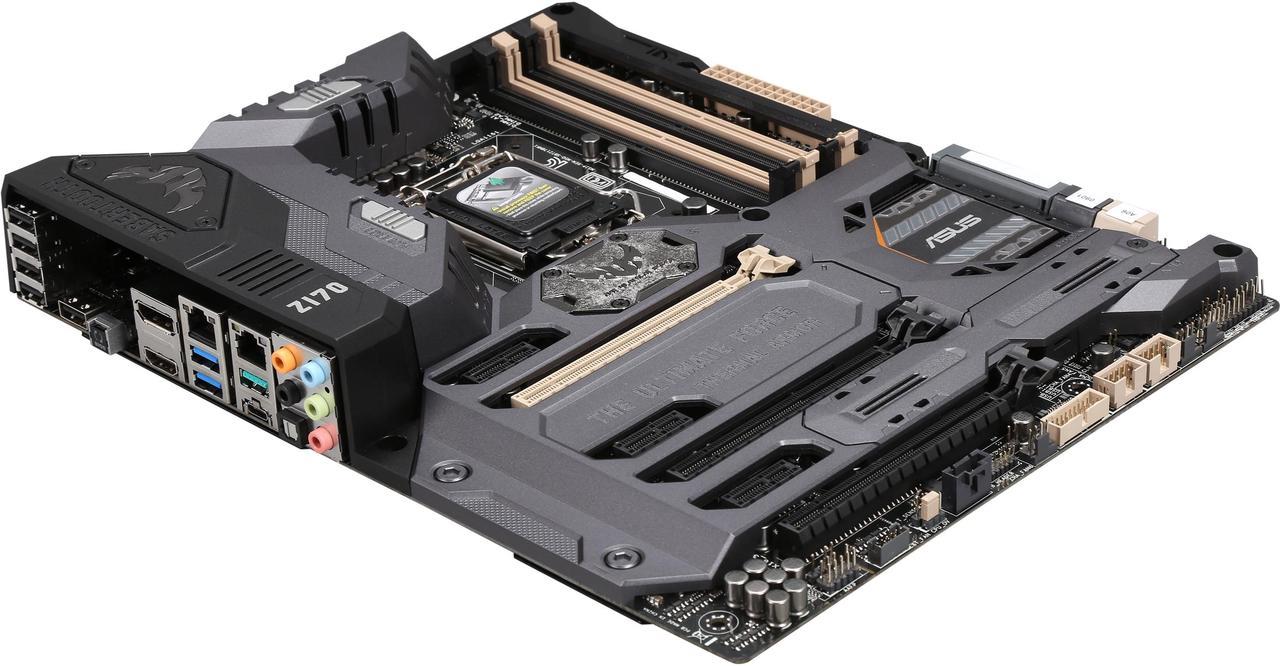 ASUS TUF SABERTOOTH Z170 MARK 1 LGA 1151 Intel Z170 HDMI SATA 6Gb/s USB 3.1 USB 3.0 ATX Intel Motherboard