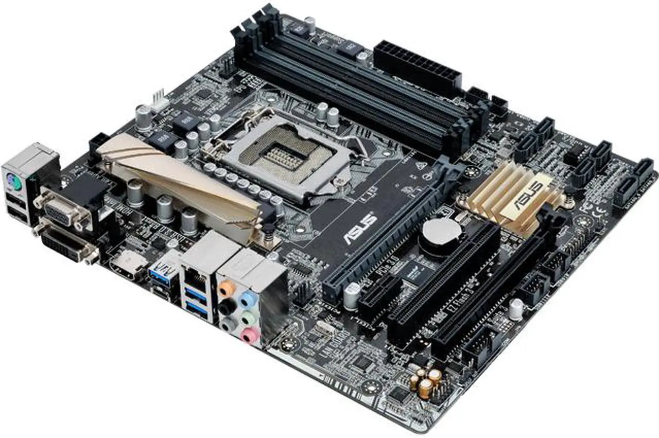 Main image of ASUS B150M-PLUS D3 LGA 1151 Intel B150 HDMI USB 3.0 Micro ATX Intel Motherboard