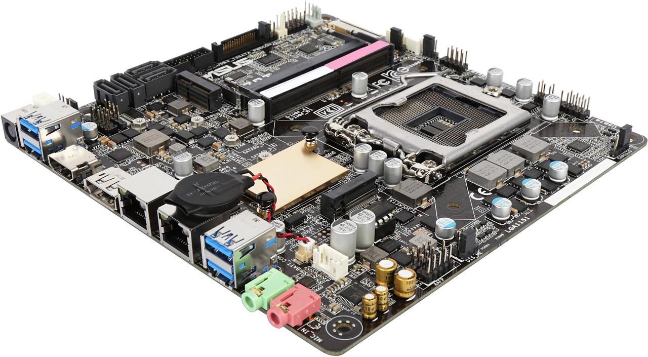 ASUS Q170T/CSM LGA 1151 Intel Q170 HDMI SATA 6Gb/s USB 3.0 Thin Mini-ITX Motherboards - Intel