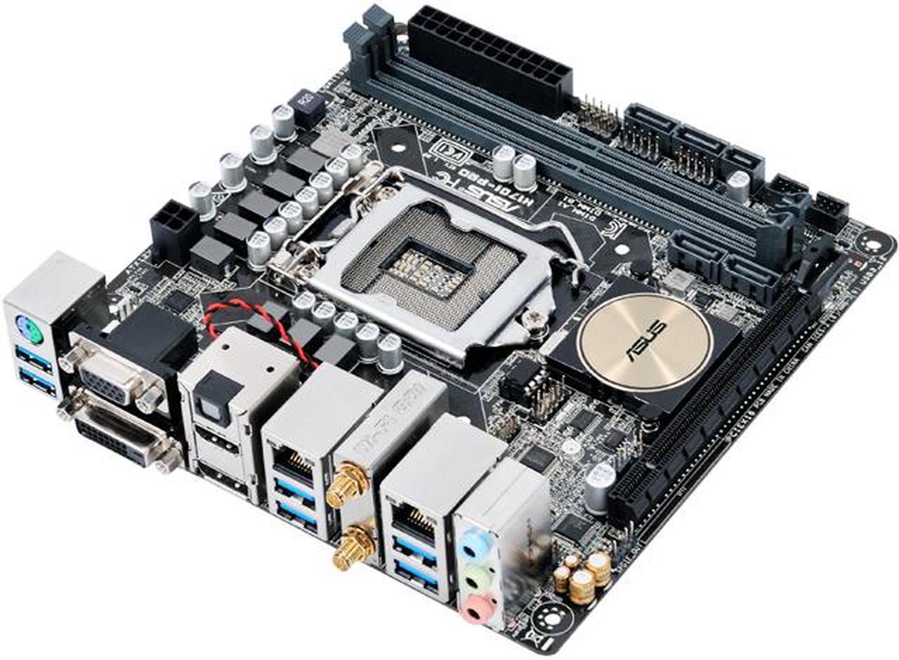 ASUS H170I-PRO/CSM LGA 1151 Intel H170 HDMI SATA 6Gb/s USB 3.0 Mini ITX Motherboards - Intel