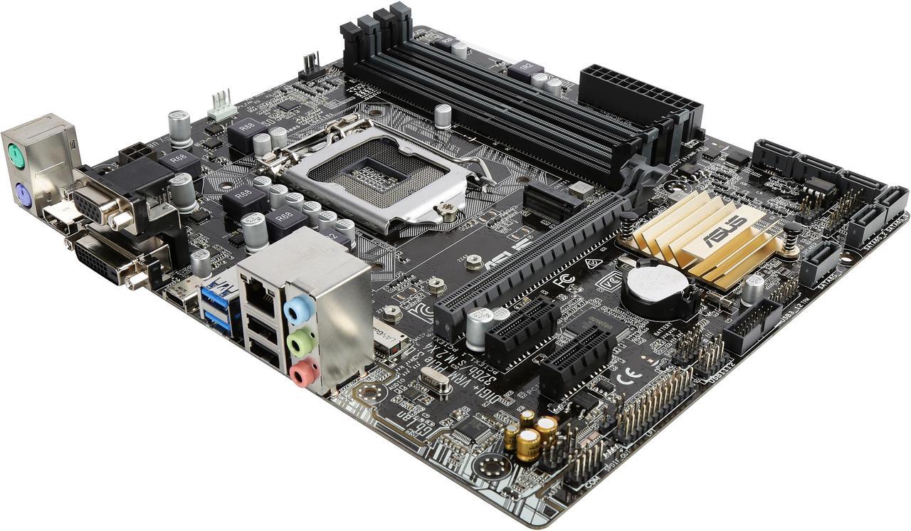 ASUS B150M-A/M.2 LGA 1151 Intel B150 HDMI SATA 6Gb/s USB 3.0 Micro ATX Motherboards - Intel