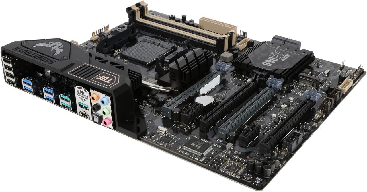 ASUS TUF TUF SABERTOOTH 990FX R3.0 AM3+ AMD 990FX/SB950 SATA 6Gb/s USB 3.1 USB 3.0 ATX Motherboards - AMD