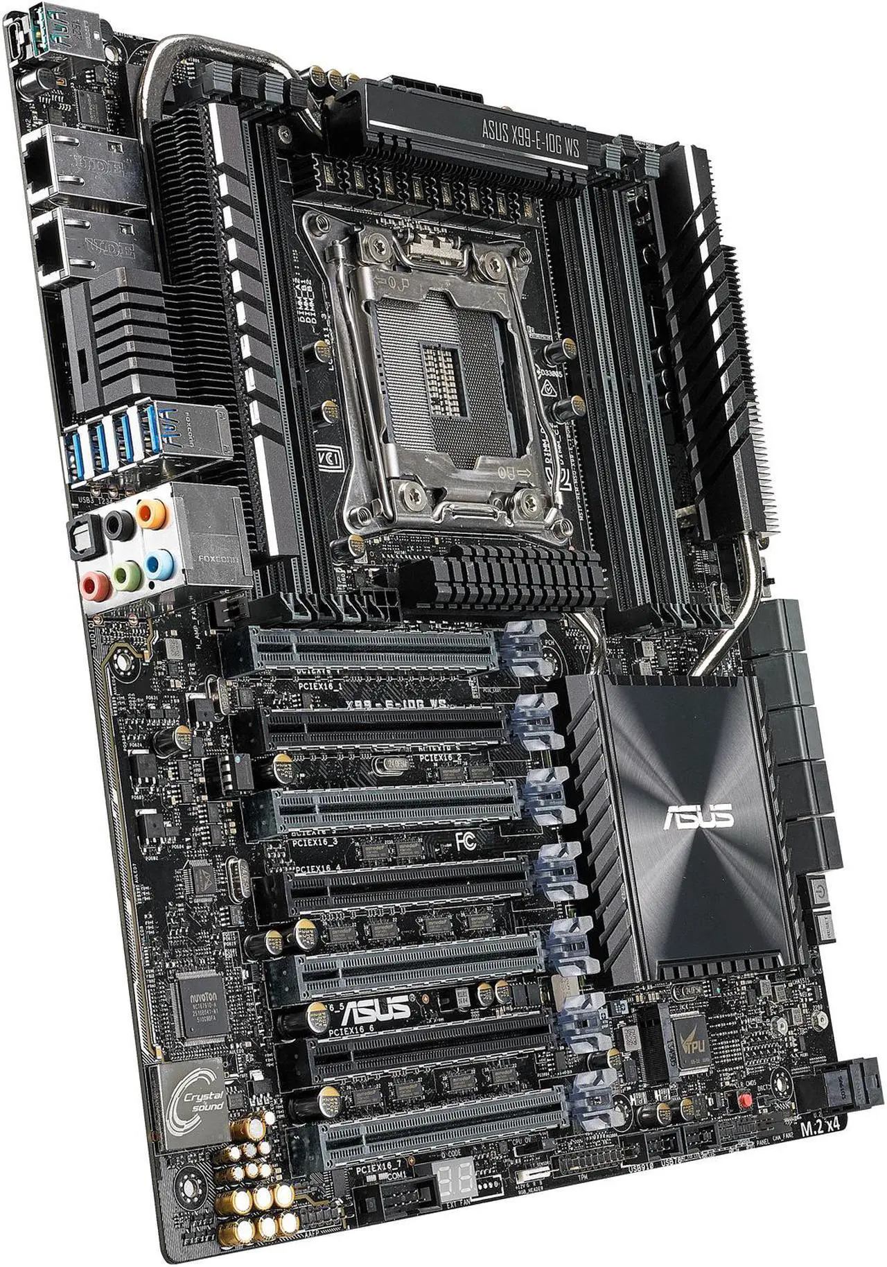 Alt view image 4 of 6 - ASUS X99-E-10G WS LGA 2011-v3 Intel X99 USB 3.1 CEB Intel Motherboard