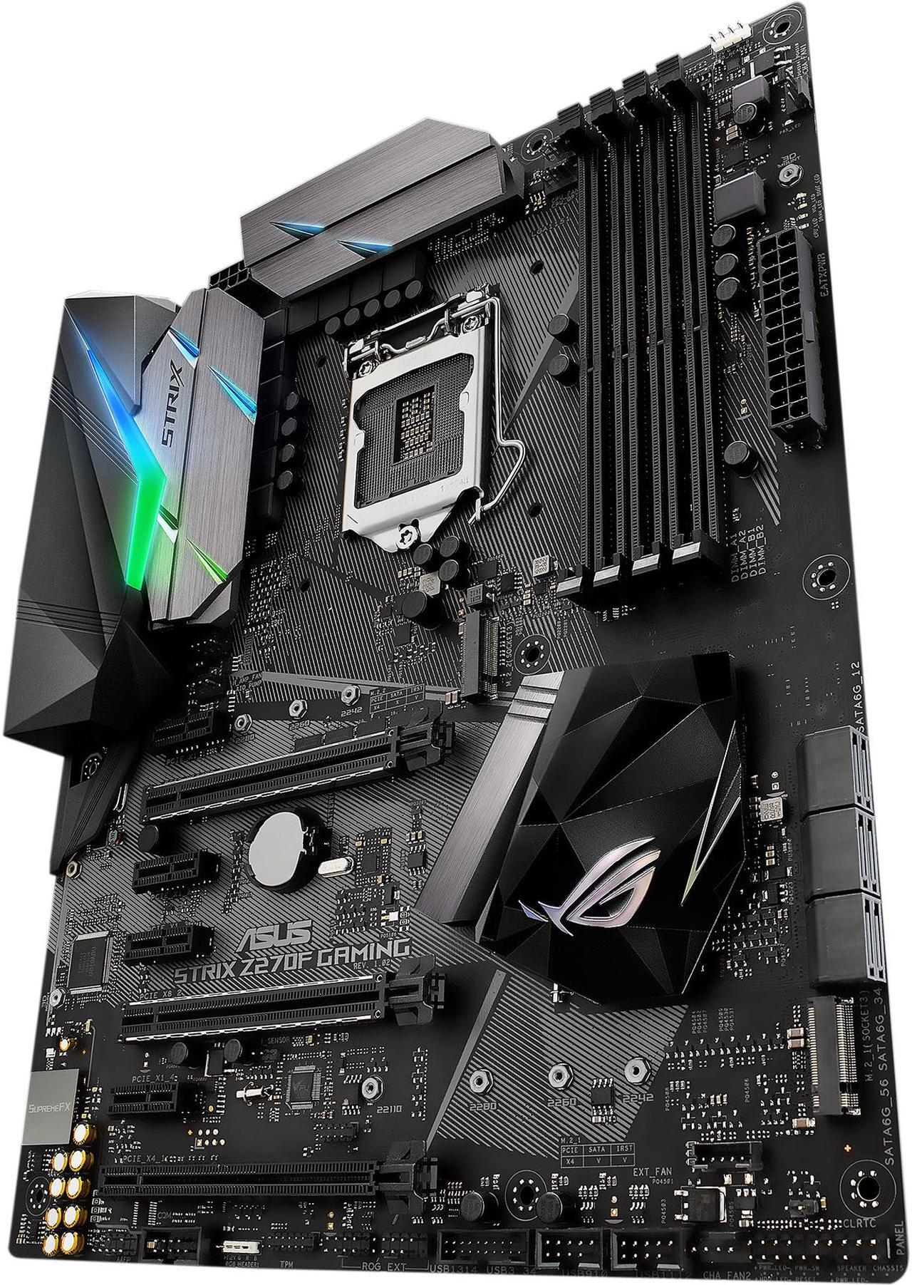 Main image of ASUS ROG STRIX Z270F GAMING LGA 1151 Intel Z270 HDMI USB 3.1 ATX Motherboards - Intel