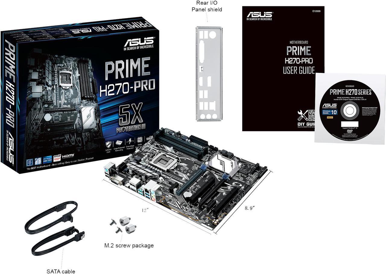 Alt view image 6 of 8 - ASUS PRIME H270-PRO LGA 1151 Intel H270 HDMI USB 3.1 ATX Motherboards - Intel